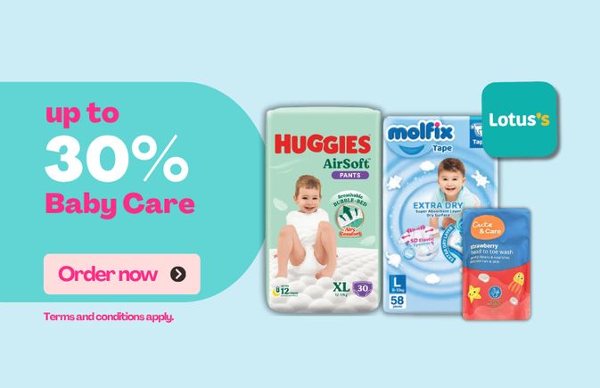 Save up to 30% Baby Supplies!
