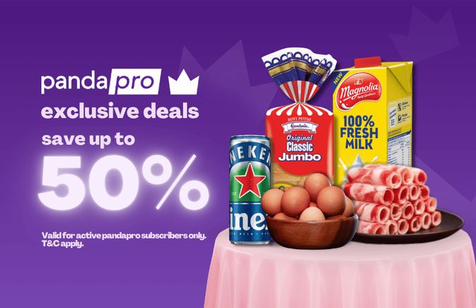 up to 50% off with pandapro