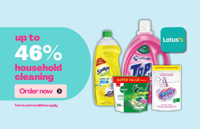 Up to 46% Household Supplies