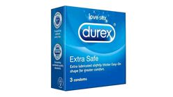 Durex extra safe love sex (56 Mm) condoms 3 In 1 Malaysia