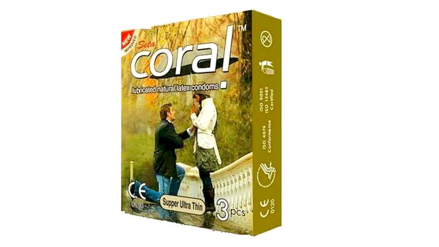 Coral L2 Seta Supper Ultra Thin Condom 3In1 Malaysia 1 Packet