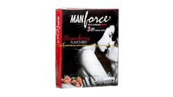 Manforce Wild Condoms Strawberry Packet 3 Pieces