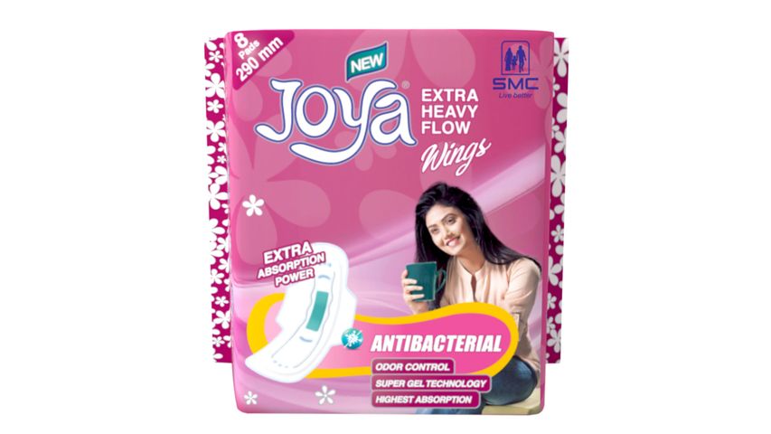 Joya Sanitary Napkin Extra Heavy Flow Wings 8 Pieces