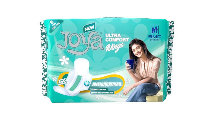Joya Ultra Comfort Wings Sanitary Napkins Pads 1 Packet