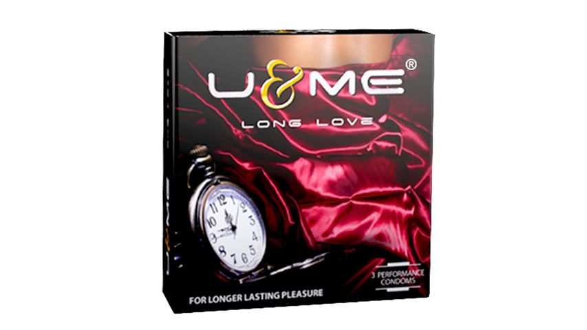 U&ME Long Love Condom 3pcs