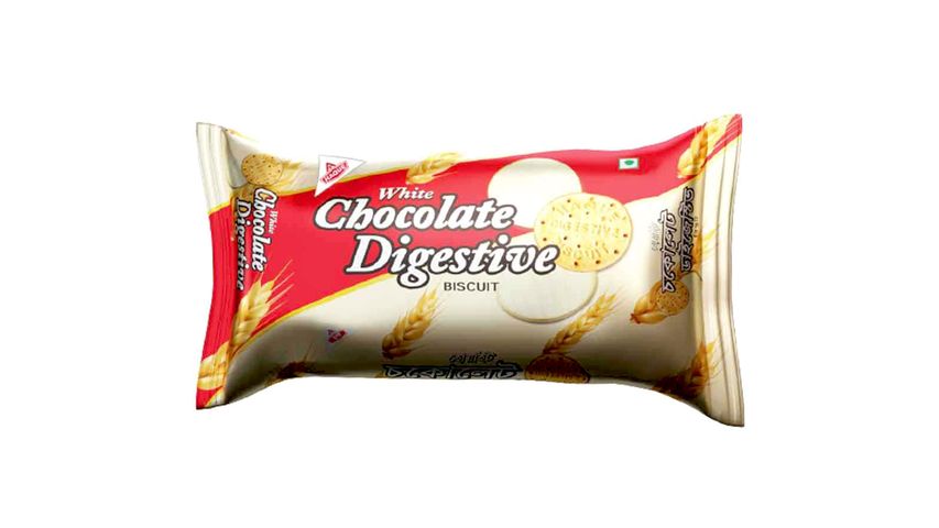 Haque White Chocolate Digestive Biscuit 125g