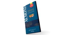 Well Food Almond Premium White Chocolate 200g