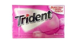 Trident Bursting With More Flover Bubblegum Sticks 14 Pieces
