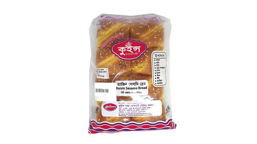 Queen's Raisin Sesame Bread 320g