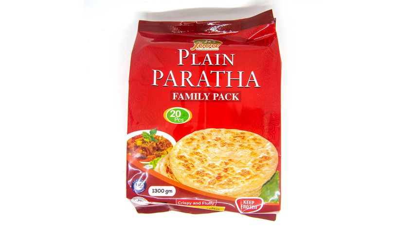 AG Food Plain Paratha Family Pack 20 Pieces 1300g