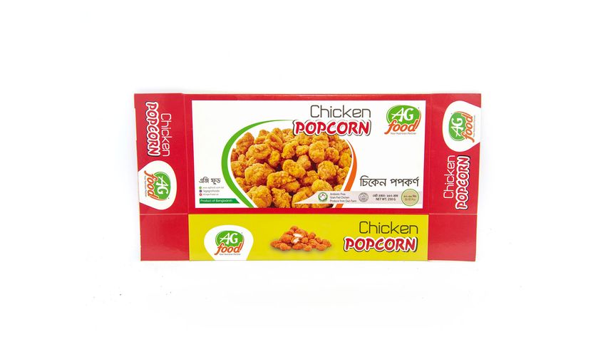 AG Food Chicken Popcorn 50 To 55 Pieces 250g