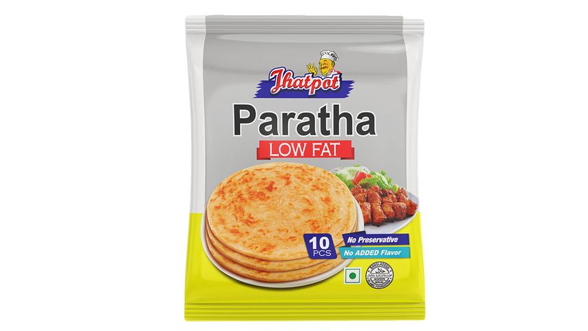 Jhatpot Low Fat Paratha 10 Pieces