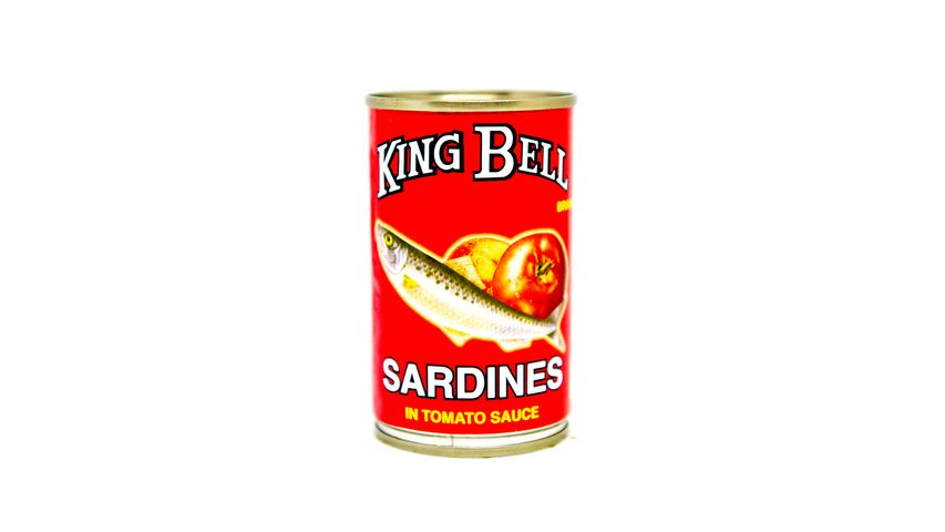 King Bell Sardines In Tomato Sauce 155g