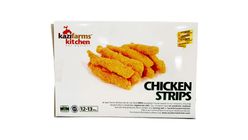 Kazi Farms Kitchen Chicken Strips (12 Pieces ± 1 Pieces) 250g
