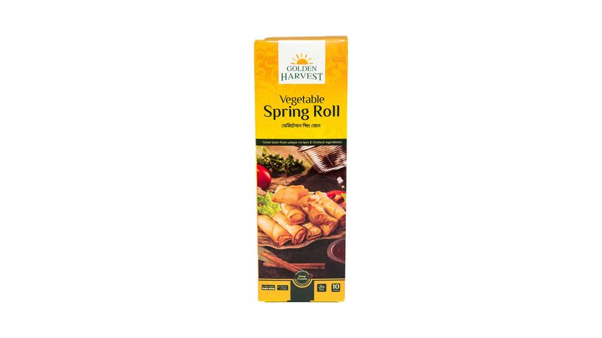 Golden Harvest Vegetable Spring Roll 10 Pieces
