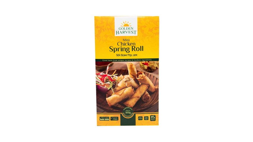 Golden Harvest Mini Chicken Spring Roll 15 Pieces