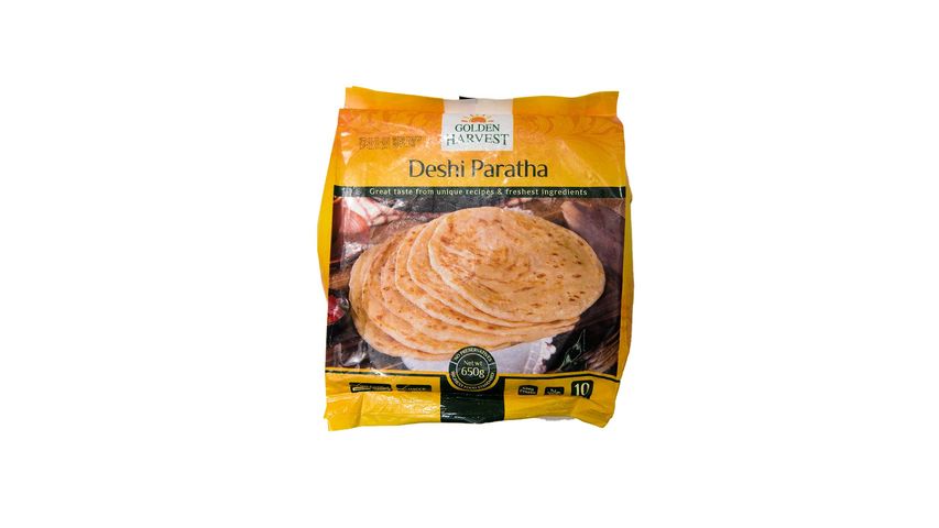 Golden Harvest Deshi Paratha 10 Pieces 650g