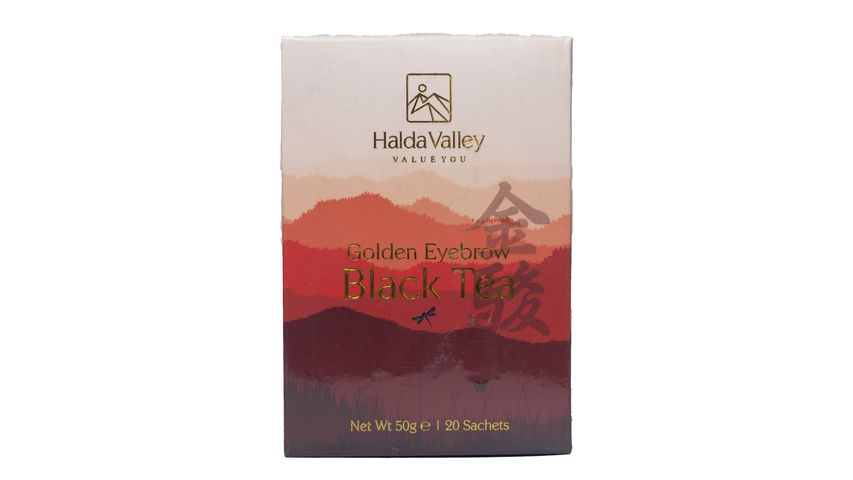 Halda Valley Golden Eyebrow Black Tea Sachet 50g