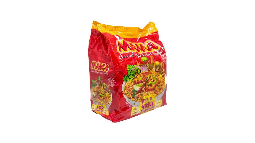 Mama Instant Noodles Hot & Spicy Flavour 248g