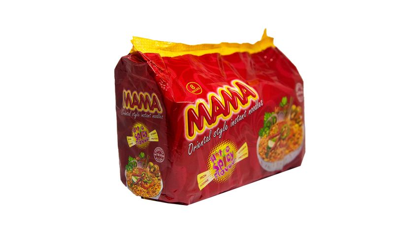 Mama Instant Noodles Hot & Spicy Flavour 496g