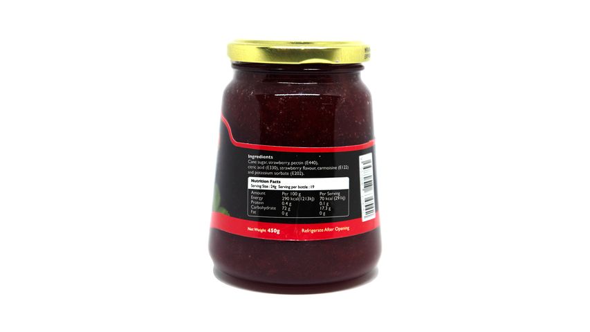 Bests Strawberry Conserve Jam 450g