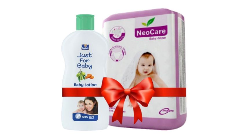 Buy Neo Care Baby Diaper 4-9 kg Medium 50 Pieces & get 1 Digital thermometer Free