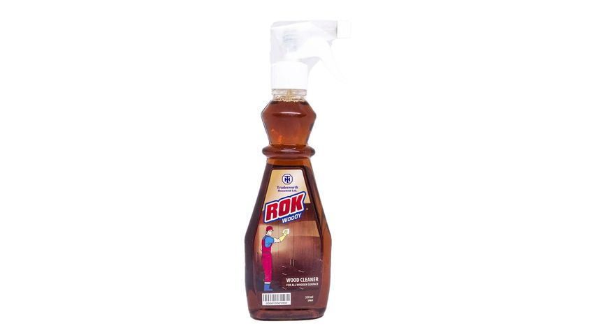 Buy 1 Rok Glazeo Woody Wood & Furniture Cleaner Spray 250ml & Get Free Sponge Scrubber 1 Piece