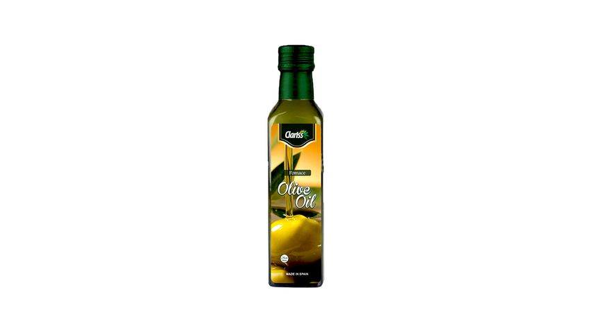 Clariss Olive Oil Pomace Glass ProtectorBottle 250ml