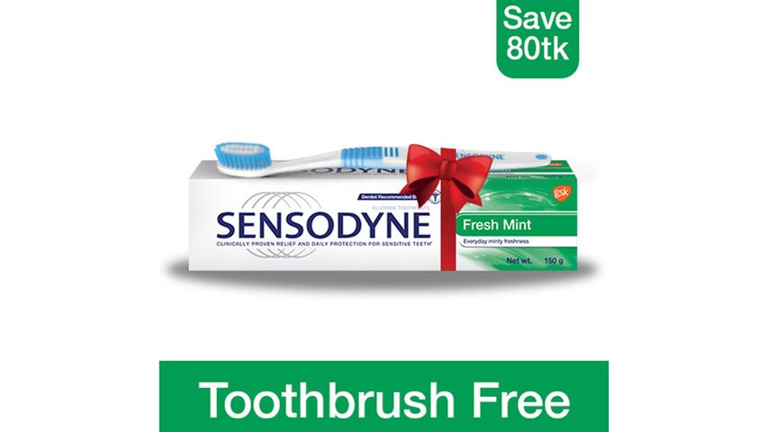 Sensodyne Fresh Mint Toothpaste 150g