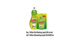 Glitter Antibacterial Dishwash Liquid 700ml