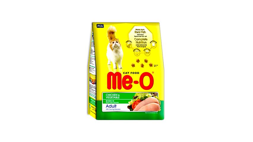 Me-O Chicken & Vegetable Adult Cat Food 1.2kg
