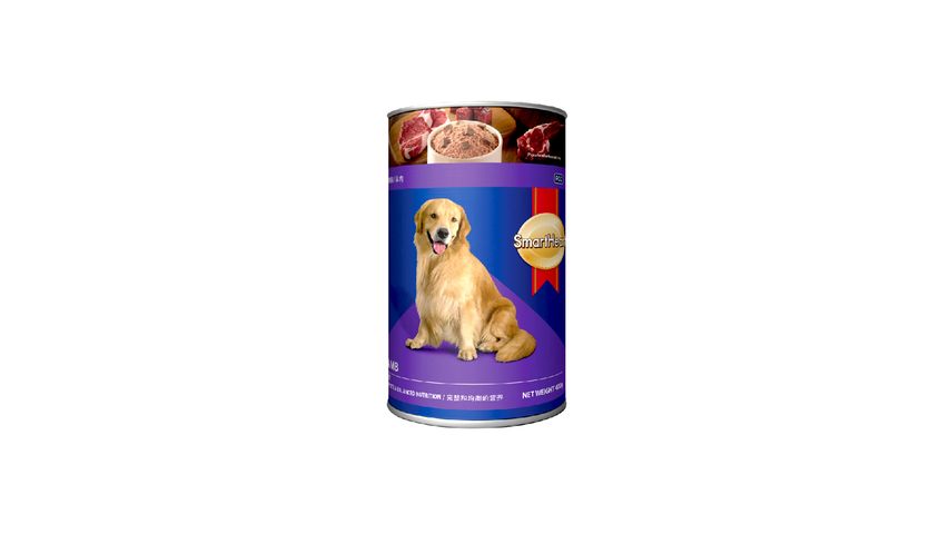 Smartheart Dog Food Can Lamb 400g