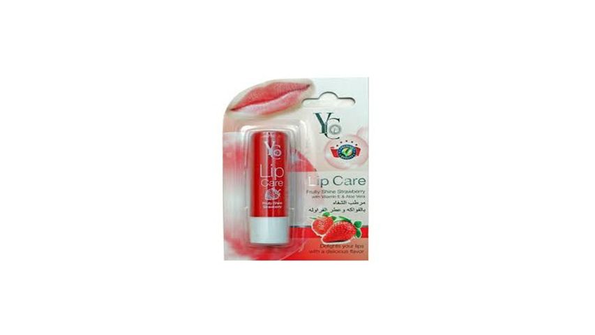 YC Fruity Shine Strawberry Lip Care Vit E & Aloe Vera 3.8g