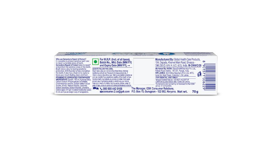 Sensodyne Repair & Protect Toothpaste 70g