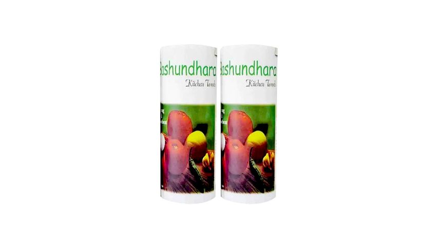 Bashundhara Kitchen Towel Double Roll 2 Packets
