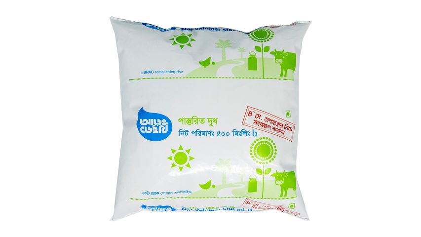 Aarong Pasteurized Milk 500ml