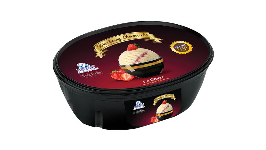 Igloo Strawberry Cheese Cake 1000ml