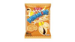 2061100035| Dynamite Choco Filled Orange Candy