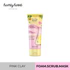 Hearty Heart Pink Clay Facial Foam 90g
