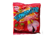 2061100034| Jack 'n Jill Dynamite Strawberry Candy 150g