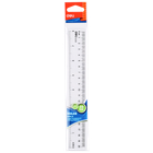 Deli Transparent Ruler 8 inches   EG02612