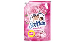 Softlan Anti Wrinkles Floral Fantasy (Pink) Fabric Softener Refill 1.6L