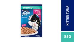 Felix Kitten Tuna Pouch 85g
