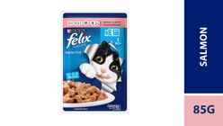 Felix Adult Salmon Pouch 85g