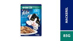 Felix Adult Mackerel Pouch 85g