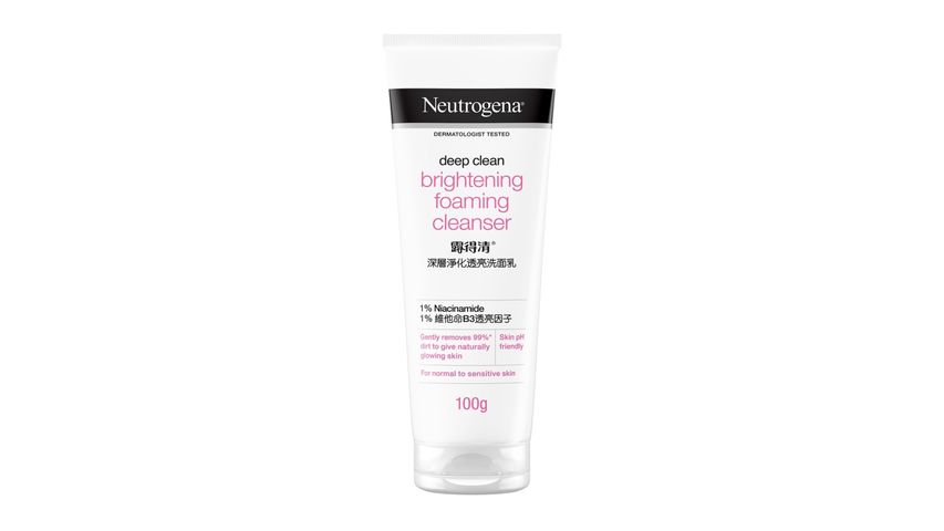 Neutrogena Deep Clean Brightening Foam Cleanser 100g