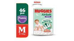 Huggies Airsoft Pants M 46pcs