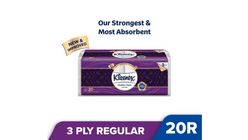 Kleenex Ultra Soft Regular Bath Tissue 3 Ply 200pcs x 20 Rolls