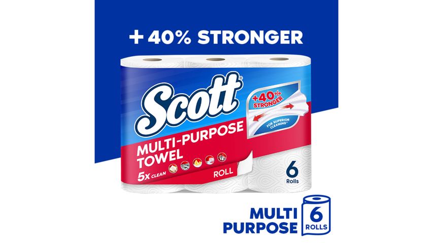 Scott's Kitchen Towel 5+1 60's | 6 perpack