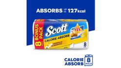 Scott Calorie Absorb Kitchen Towel 50pcs x 8 rolls